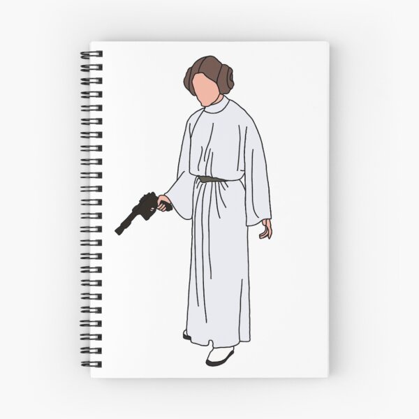 Aperçu de l'œuvre Leia Organa créée et vendue par AWardStickers.