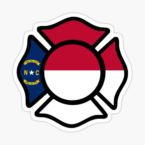 Artikel-Vorschau von North Carolina Feuerwehrmann Malteserkreuz, designt und verkauft von Bbenn28.