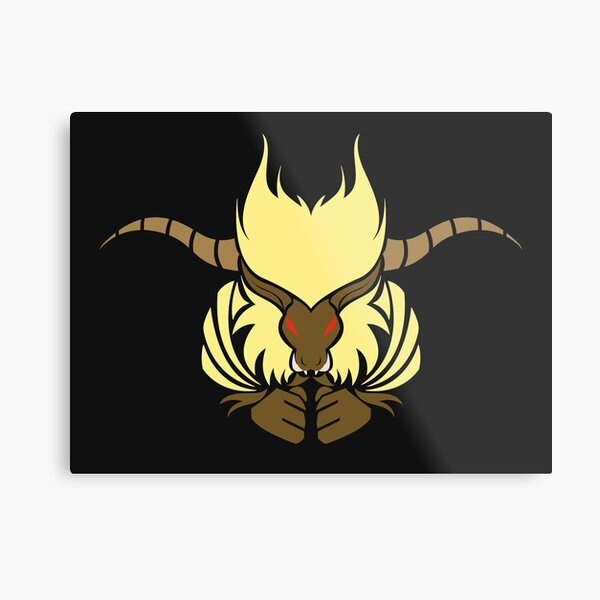 Fists of Blind Rage - Rajang Metal Print