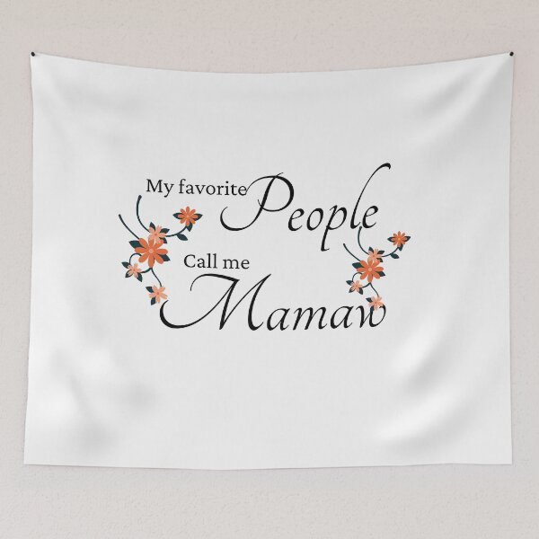 Item preview, My favorite People call me Mamaw designed and sold by Lilaclown.