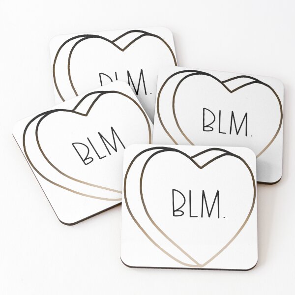 Item preview, BLM Conversation Heart designed and sold by AWardStickers.