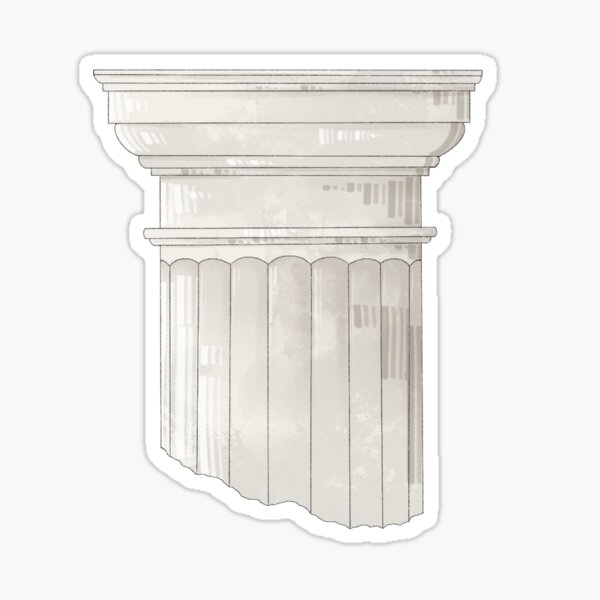 Doric column Sticker