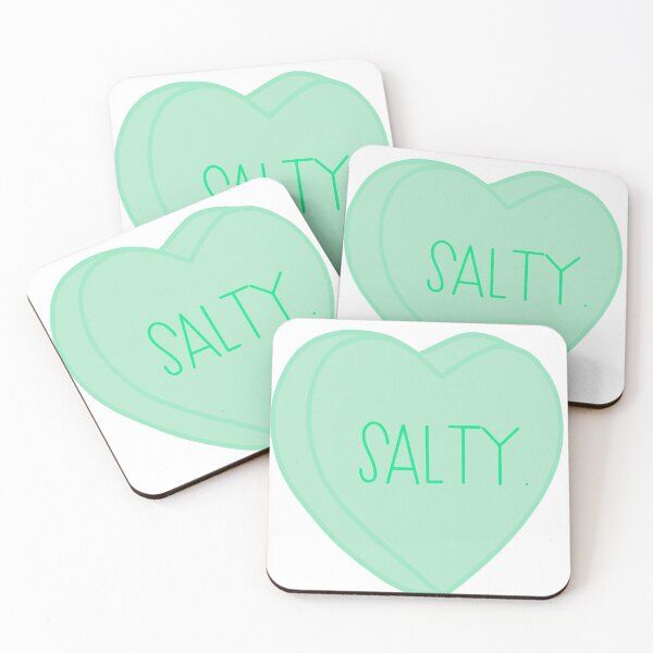 Item preview, Salty Conversation Heart designed and sold by AWardStickers.