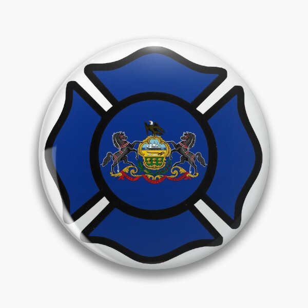 Item preview, Pennsylvania Firefighter Maltese Cross designed and sold by Bbenn28.