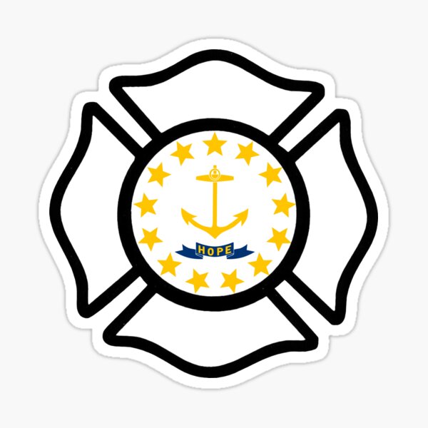 Artikel-Vorschau von Rhode Island Feuerwehrmann Malteserkreuz, designt und verkauft von Bbenn28.