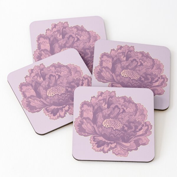 Item preview, Amaranth Peony designed and sold by LadyKimono.