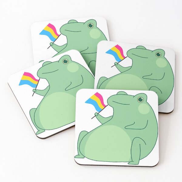 Item preview, Pansexual Pride Frog designed and sold by shay-bean.