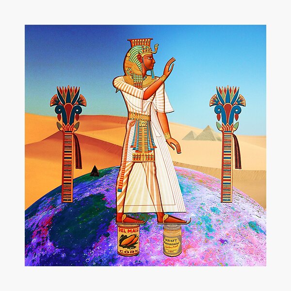 Ramses on the Moon, Supported by Del Maiz Corn and Kraft Mayo Photographic Print