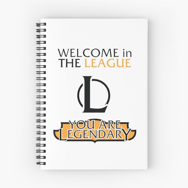 Artikelvorschau, Welcome in the legendary league gaming entworfen und verkauft von LeCoinDeFredPro.