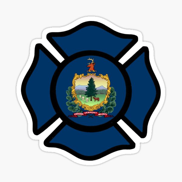 Artikel-Vorschau von Vermont Feuerwehrmann Malteserkreuz, designt und verkauft von Bbenn28.
