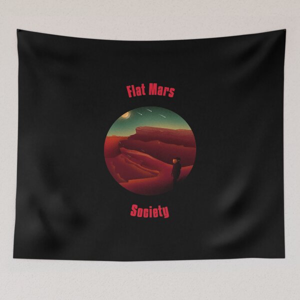 Item preview, Sociedad plana de Marte designed and sold by fireproofblaze.