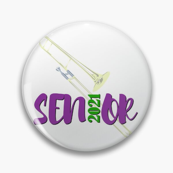 Item preview, Senior - Class of 2021 - Trombone designed and sold by BandMomDesigns.