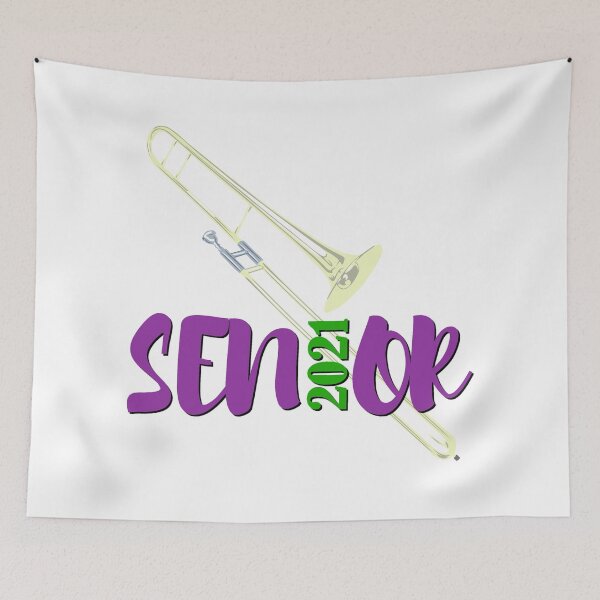 Item preview, Senior - Class of 2021 - Trombone designed and sold by BandMomDesigns.