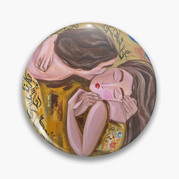 Item preview, The Kiss designed and sold by minaaldooriarts.