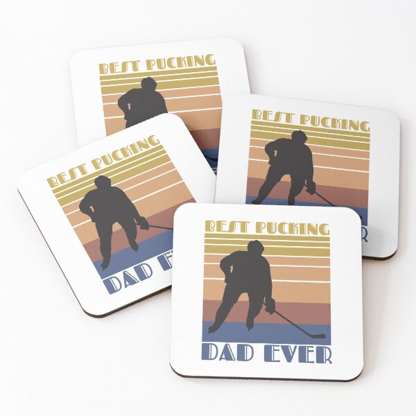 Item preview, Best Pucking Dad Ever | Ice Hockey Vintage Fathers Day Birthday Christmas designed and sold by InkItStudio.
