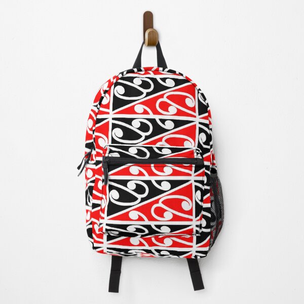 Item preview, Kowhaiwhai Pattern, Hammerhead, Version 3, Red Large designed and sold by Kiwidom.