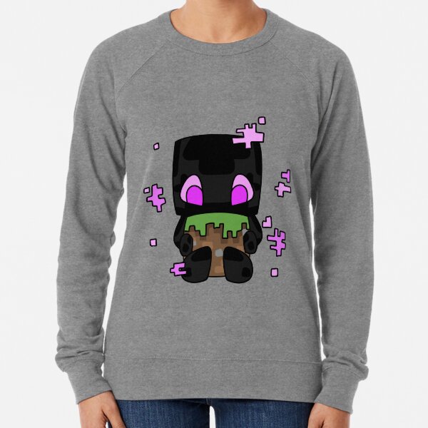 Minecraft Enderman Leichter Pullover