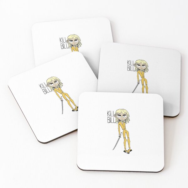 Item preview, Cartoon Beatrix (the Bride) Kiddo/Black Mamba from Kill Bill designed and sold by heheashna.