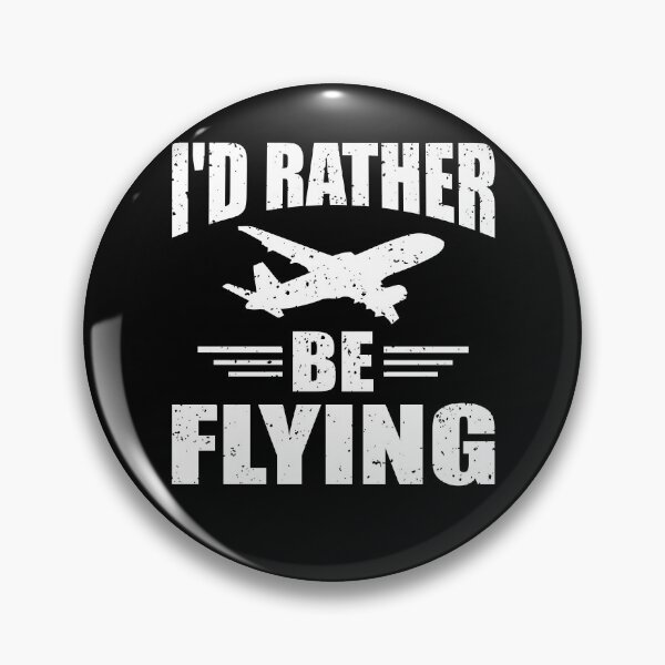 Item preview, I'd Rather Be Flying designed and sold by AviationGoodies.