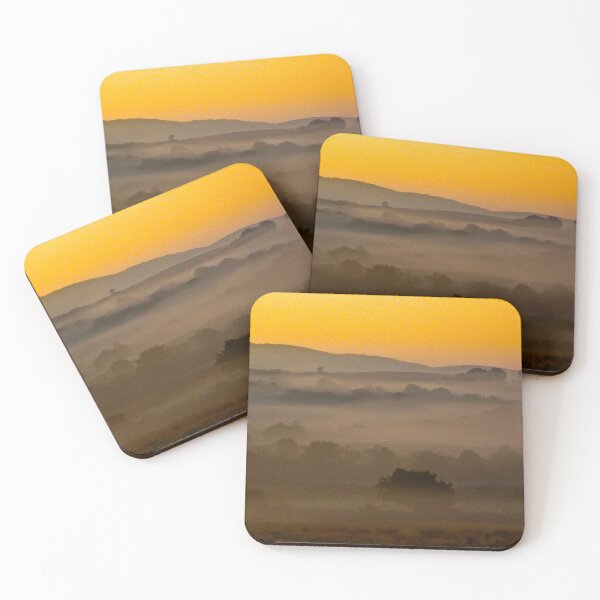 Item preview, Misty Layers Scottish Sunrise designed and sold by derekbeattie.