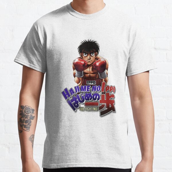 Hajime No Ippo A Luta! T-shirts HOMENS 100% Algodão de Alta