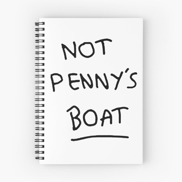 Item preview, Lost - Not Penny's Boat (text) designed and sold by Yithian.