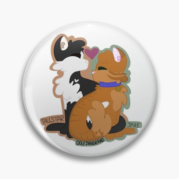 Item preview, Warriors - Tallstar and Jake designed and sold by DolFinnDraws.