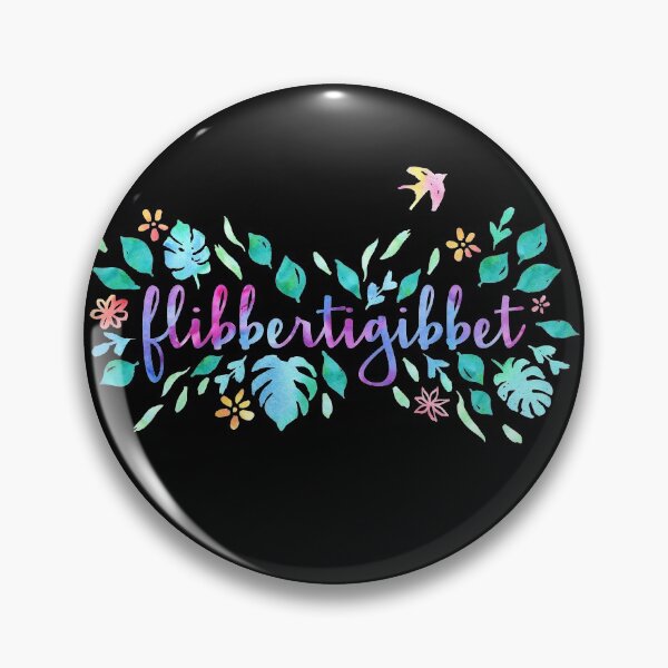 Item preview, It's just who I am: Flibbertigibbet (watercolor) designed and sold by Ofeefee.