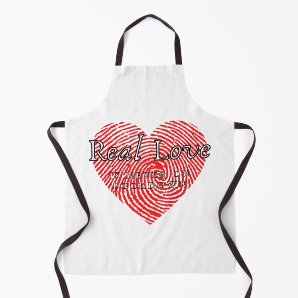 Item preview, Real Love is Never on Lockdown designed and sold by MartellMerch.