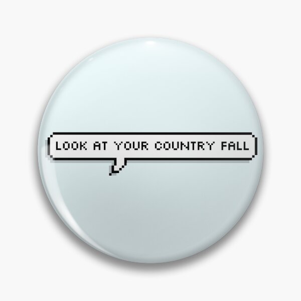 Item preview, Technoblade Quote: Look At Your Country Fall designed and sold by Swagneato.