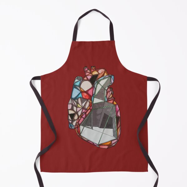 Item preview, colorful, geometric, anatomical heart design designed and sold by dominic0925.