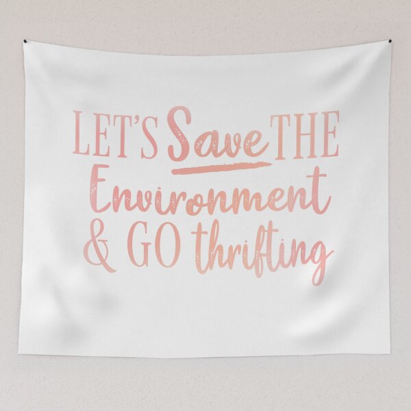 Item preview, Copy of Save the Environment and thrift  designed and sold by Dollfacedesign.