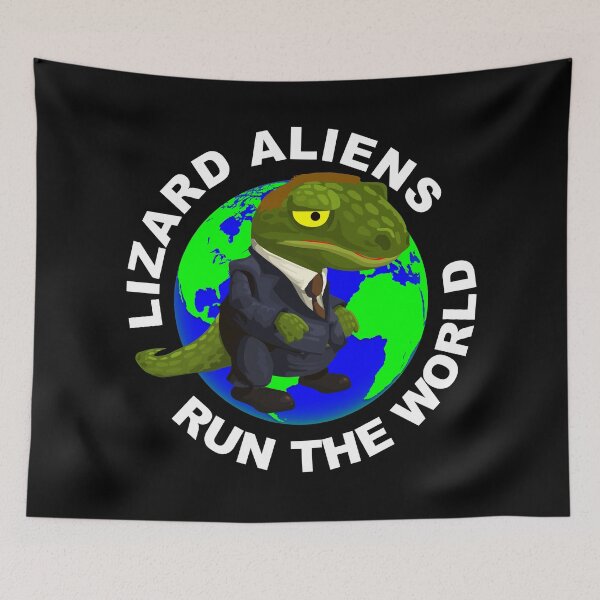 Item preview, UFO Reptilian Alien Lizard People designed and sold by tonyhollywood.