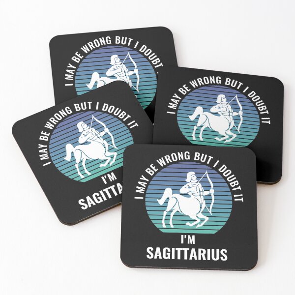 Item preview, I May Be Wrong But I Doubt It I'm Sagittarius Sun Sign designed and sold by StudioTina.