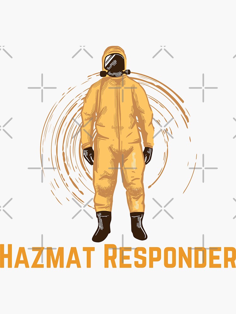 Thumbnail 3 von 3, Sticker, Hazmat Responder designt und verkauft von Bbenn28.