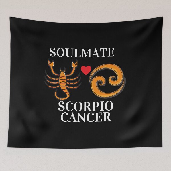Item preview, Scorpion & Cancer Soulmate Design designed and sold by Archer25.