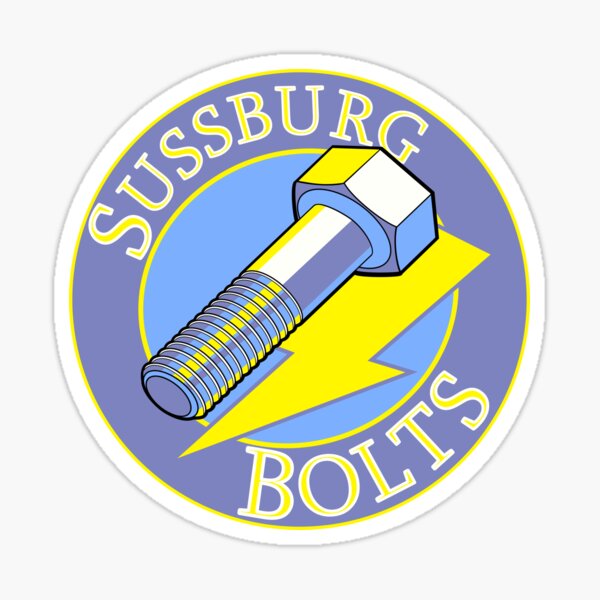 Sussburg Bolts Logo Sticker