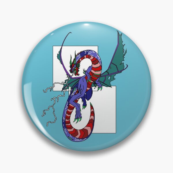 Item preview, Lightning Dragon designed and sold by colormetabby.
