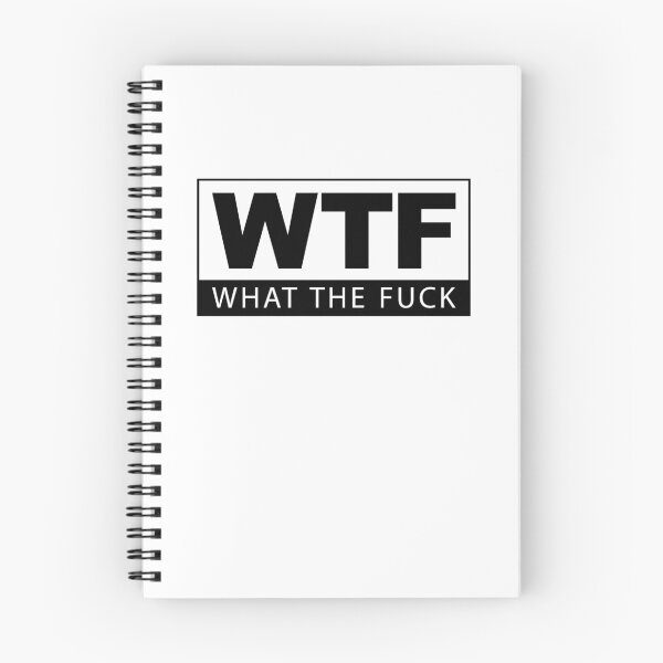 Item preview, WTF What the Fuck designed and sold by LudlumDesign.