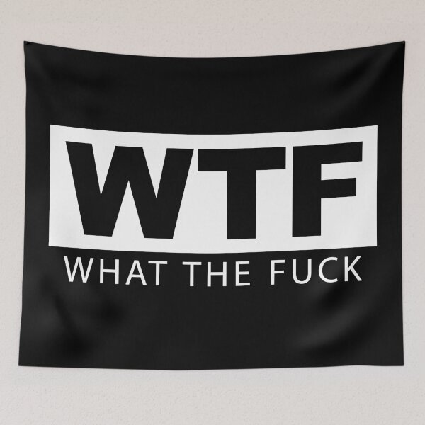 Item preview, WTF What the Fuck designed and sold by LudlumDesign.