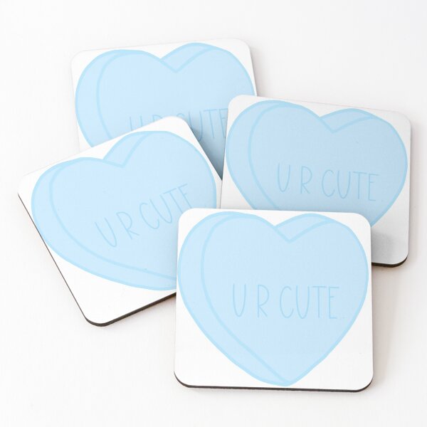 Item preview, U R Cute Conversation Heart designed and sold by AWardStickers.