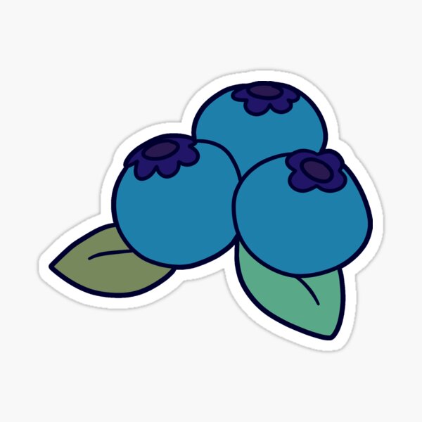 Blueberries Sticker