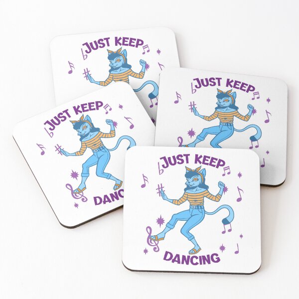 Item preview, Just keep dancing designed and sold by HKathPrint.