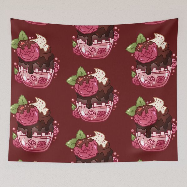 Item preview, Rose Chocolate Cupcake designed and sold by heysoleilart.
