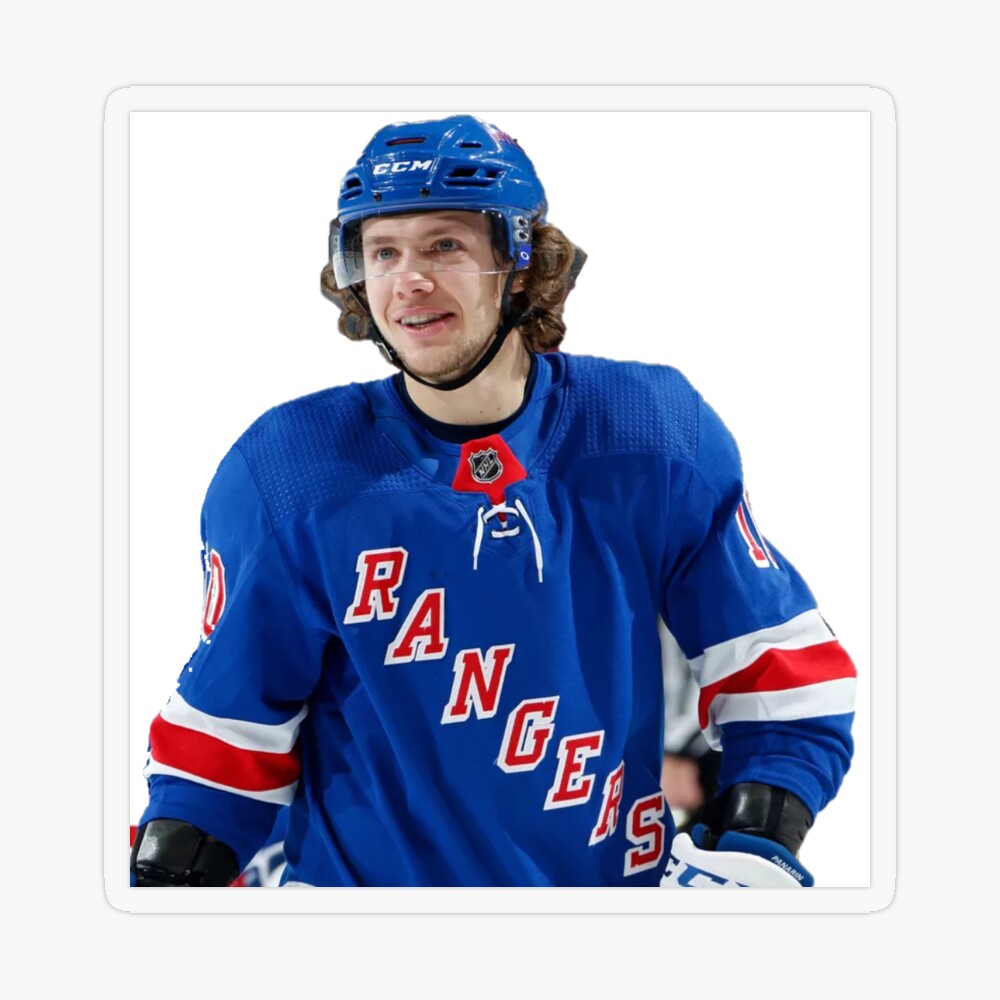 Artemi Panarin #10 New York Rangers Home Jersey Sticker for Sale by  ladesigns2k