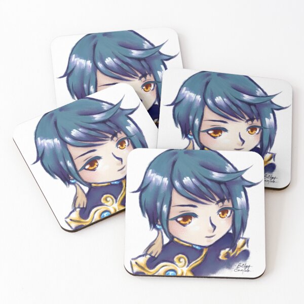 Item preview, Xingqiu - Genshin Impact - Cute Kawaii Anime Fan Art designed and sold by BonBonBunny.