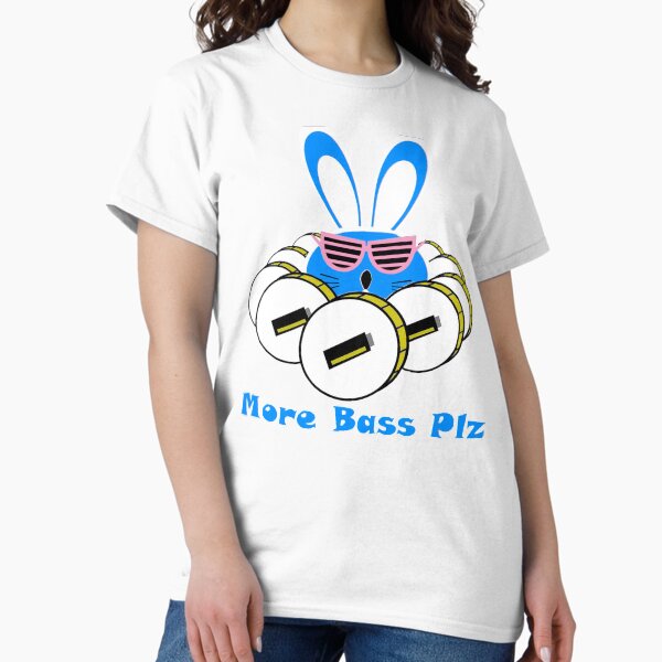 Item preview, Battery Bunny "More Bass Plz" designed and sold by EMCproductions.