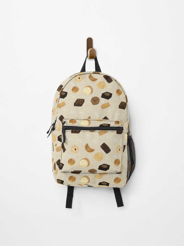 Thumbnail 1 of 3, Backpack, Assorted Cookies Brownie Pattern designed and sold by JUSTCORLA.