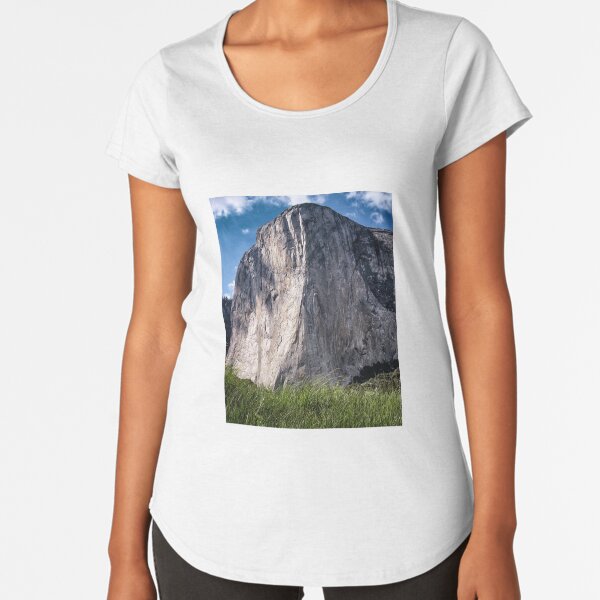 El Capitan Yosemite National Park Premium Scoop T-Shirt