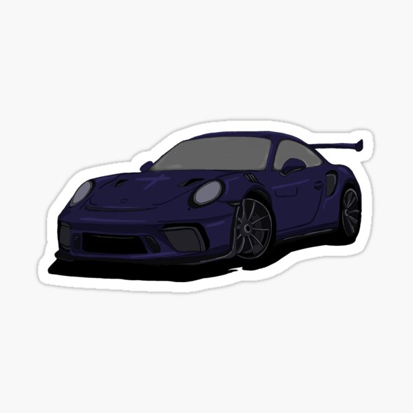 Porsche 911 Gt3 Rs Sticker For Sale By Ktlpatt Redbubble